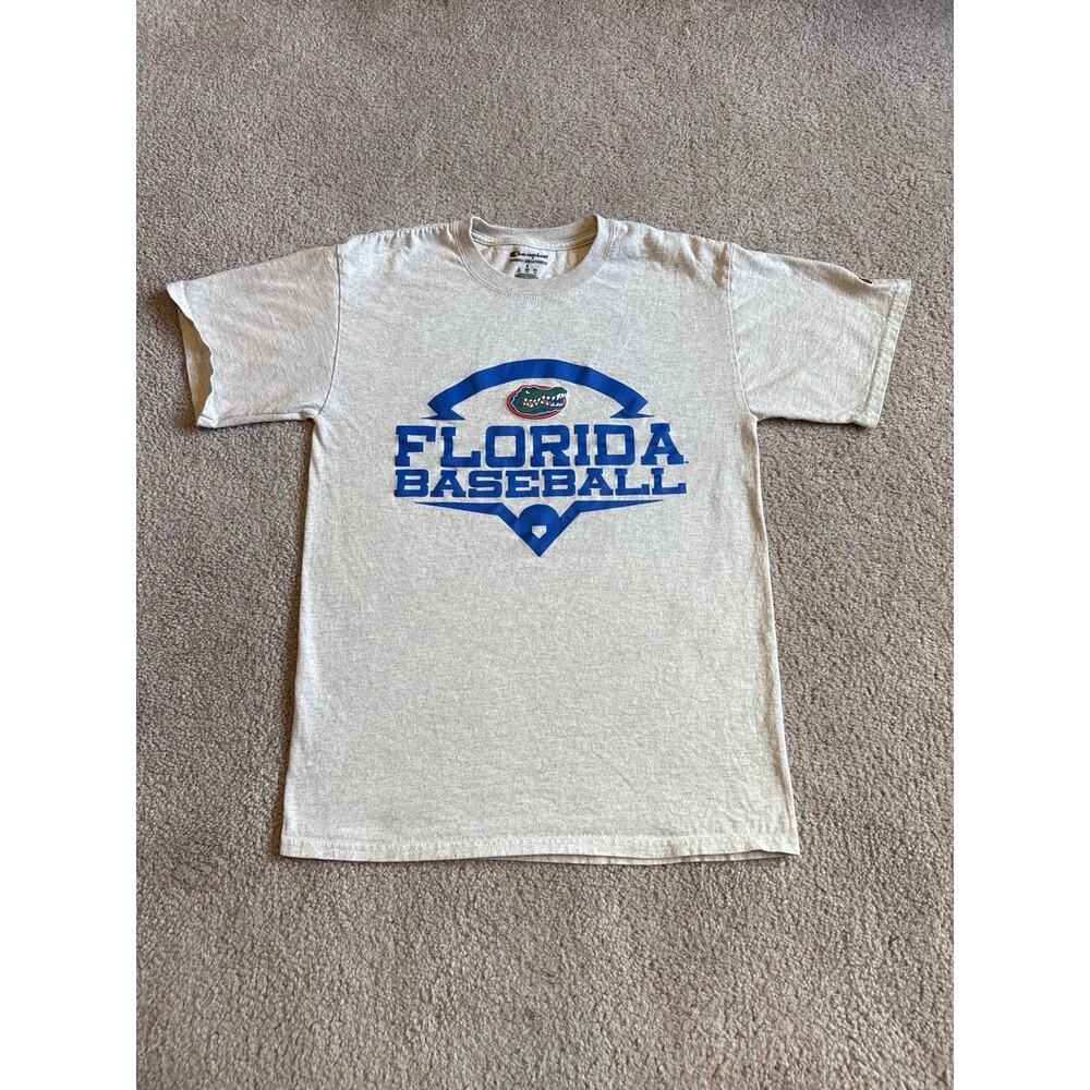 Florida Baseball Ash Gray Men’s Champion Tee Size Small
